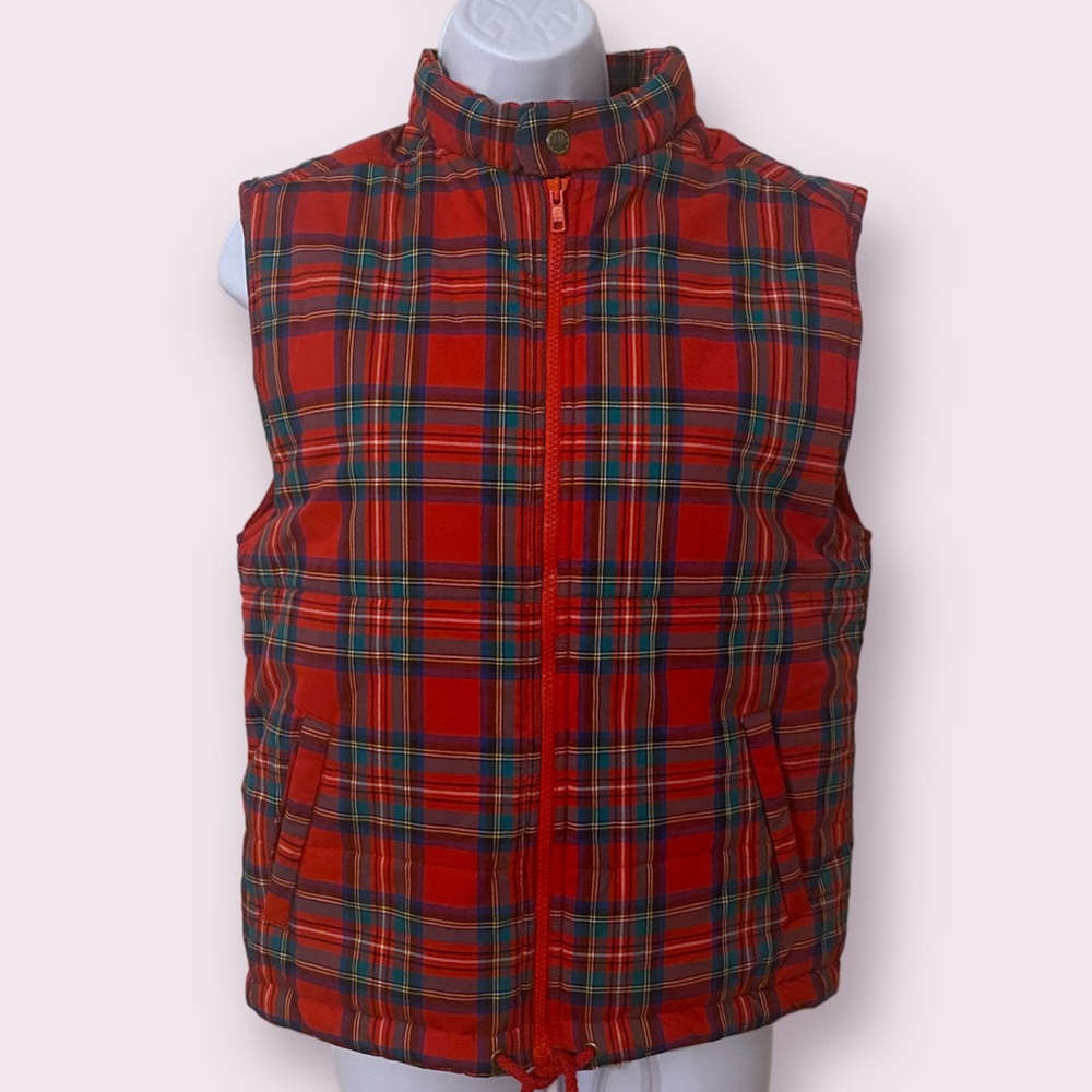 Vintage Gap Plaid Vest